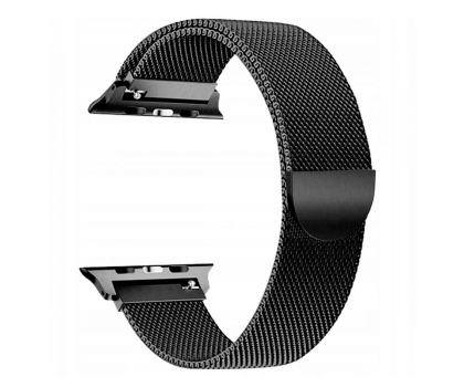 Pasek i akcesoria do zegarków TECH-PROTECT Milaneseband do Apple Watch 40/41/42 mm black